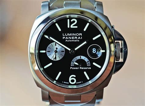 panerai power reserve titanium